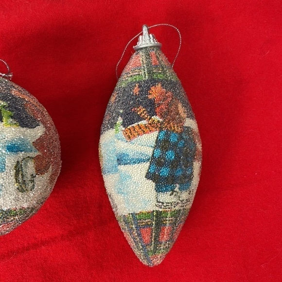 CHRISTMAS ORNAMENTS lot of 3 - Picture 6 of 7